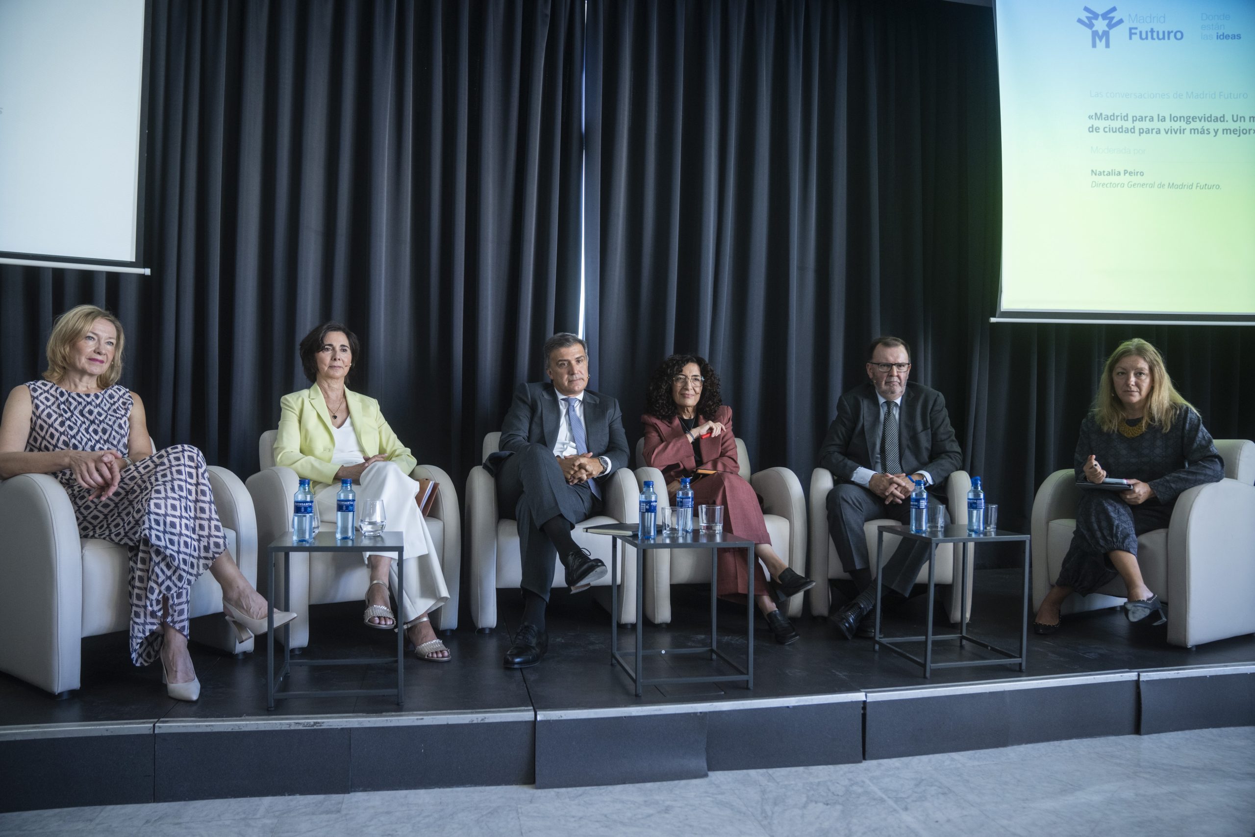 Mesa redonda de la conversación Madrid para la longevidad